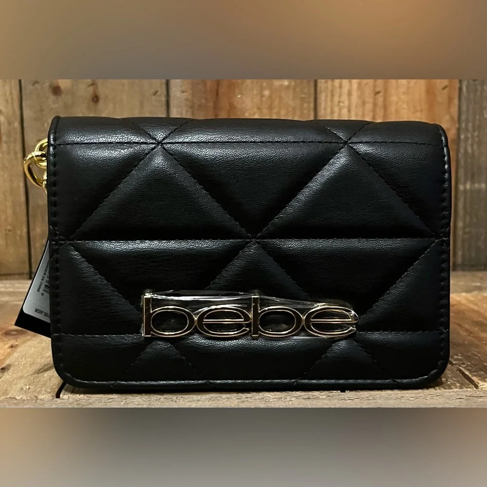 🖤NWT🖤bebe Los Angeles Black Crossbody Bag. $89RP - Picture 7 of 8